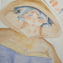 My project in Expressive Manga Illustration in Watercolor course. Un proyecto de Ilustración tradicional, Dibujo, Pintura a la acuarela y Manga de sarangelg6 - 17.06.2021