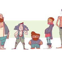 Basic Forms x Character Design. Een project van Ontwerp van personages,  Concept art y Digitale illustratie van desnoot08 - 17.06.2021