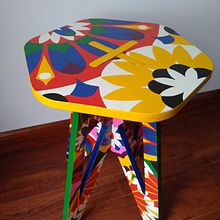 Mi Proyecto del curso: Pintura decorativa sobre muebles. Projekt z dziedziny  Sztuki piękne, Projektowanie i w, rób mebli, Projektowanie wnętrz,  Malarstwo, Pattern design, Malarstwo akr, lowe i DIY użytkownika mattosmat - 18.06.2021
