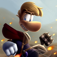 Rayman Generations . Digital Drawing project by Alexia Cáceres - 12.30.2013