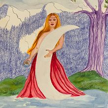 My project in Introduction to Children’s Illustration course. Traditional illustration, Fine Arts, Painting, Pencil Drawing, Drawing, Watercolor Painting, Children's Illustration, and Narrative project by Carmen Navar - 06.18.2021