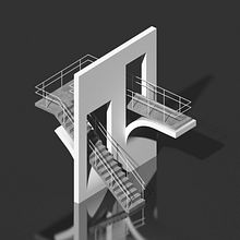 Architecture Anomaly 31 - Wall Bender. Un progetto di Architettura, Illustrazione architettonica, ArchVIZ, Illustrazione tradizionale e Design di Saul Kim - 18.06.2021