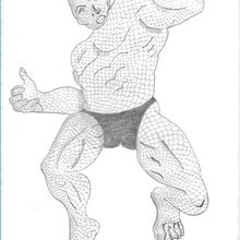 Mi Proyecto del curso: Ilustración para cómics: anatomía de un superhéroe. Traditional illustration, Character Design, Comic, Pencil Drawing, and Figure Drawing project by PABLO MARTINEZ HERNANDEZ - 06.19.2021