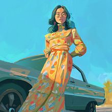 HEAVYPAINT studies and illustrations. Un progetto di Illustrazione tradizionale, Pittura digitale e Pittura di Michael Relth - 19.06.2021