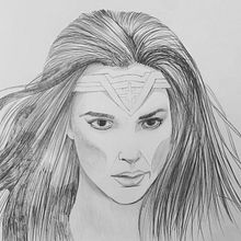 Wonder Woman Gal Gadot. Traditional illustration, and Fine Arts project by Noah - 06.19.2021