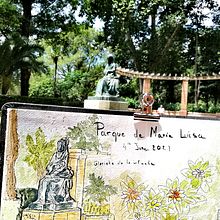 Mi Proyecto del curso: Cuaderno de viaje en acuarela. Un proyecto de Ilustración tradicional, Pintura a la acuarela, Ilustración arquitectónica, Sketchbook, Ilustración con tinta e Ilustración naturalista				 de Caroline - 10.06.2021
