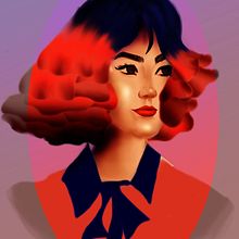 My project in Digital Fantasy Portraits with Photoshop course. Un progetto di Illustrazione tradizionale, Disegno, Illustrazione digitale, Disegno di ritratti, Disegno digitale e Pittura digitale di Harwinder Singh - 14.06.2021