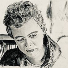 My project in Artistic Charcoal Portraiture: Creating Atmosphere course. Traditional illustration, Drawing, Portrait Drawing, Realistic Drawing, and Artistic Drawing project by Sophy King - 06.20.2021