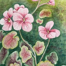 My project in Negative Watercolor Painting for Botanical Illustration course. Un progetto di Illustrazione tradizionale, Pittura ad acquerello e Illustrazione botanica di Annika McSeveny (Antika) - 17.06.2021