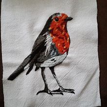 Mi Proyecto del curson hilo. Traditional illustration, and Embroider project by Mariluz Tomillo Ovejero - 06.20.2021