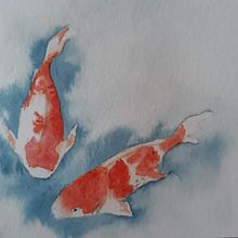 Mi Proyecto del curso: Técnicas modernas de acuarela. Un proyecto de Ilustración tradicional, Bellas Artes, Pintura y Pintura a la acuarela de Ana Bondioli - 20.06.2021
