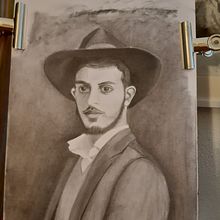 Mi Proyecto del curso: Retrato realista con lápiz de grafito. Drawing project by Julia Sanchez - 06.21.2021