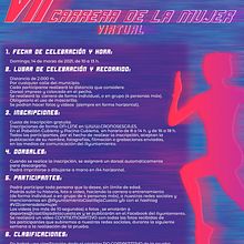 Cartel para la 7ª carrera de la mujer. Design, Traditional illustration, Advertising, Events, Marketing, and Social Media project by Carlos Delgado López - 06.21.2021
