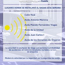 Cartel informativo sobre radares de velocidad. Design, Traditional illustration, Advertising, Events, Graphic Design, and Marketing project by Carlos Delgado López - 06.21.2021