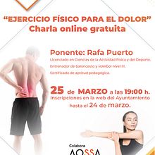 Cartel para charla formativa sobre ejercicio físico. Design, Traditional illustration, Advertising, Events, Graphic Design, and Marketing project by Carlos Delgado López - 06.21.2021