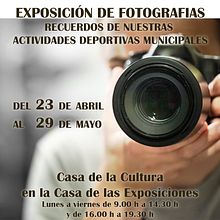 Cartel para exposición "recuerdos de nuestras actividades deportivas municipales". Design, Traditional illustration, Advertising, Events, Graphic Design, and Marketing project by Carlos Delgado López - 06.21.2021