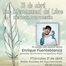 Cartel por el recital de poesía. Design, Traditional illustration, Advertising, Events, Graphic Design, and Marketing project by Carlos Delgado López - 06.21.2021