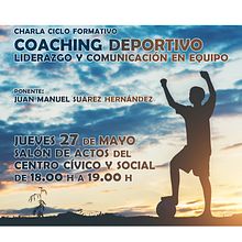 Cartel para charla formativa sobre coaching y liderazgo en equipo. Design, Traditional illustration, Advertising, Graphic Design, Marketing, and Events project by Carlos Delgado López - 06.21.2021