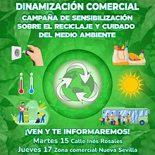 Cartel y dípticos sobre campaña de sensibilización del reciclaje. Un proyecto de Diseño, Ilustración tradicional, Publicidad, Eventos, Diseño gráfico y Marketing de Carlos Delgado López - 21.06.2021