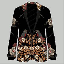 Blazer. Un progetto di Fashion design, Illustrazione tradizionale e Pattern design di Alejandro Niño - 15.06.2021