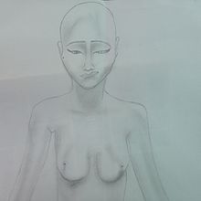 Naked Kesh (Kesh Al Desnudo). Een project van Ontwerp van personages,  Beeldende kunst, Tekening met potlood,  Tekening, Realistische tekening y  Artistieke tekening van Elena García - 21.06.2021