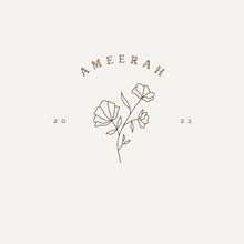 AMEERAH . Br, ing, Identit, Creative Consulting, and Marketing project by Paulina Moreira - 06.20.2021