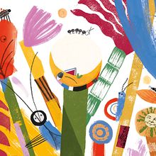 O Jardim da Lua. Un proyecto de Ilustración tradicional, Ilustración infantil, Collage, Dibujo e Ilustración editorial de Ana Matsusaki - 22.06.2021
