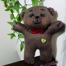 TEDDY BEAR. Fiber Arts project by Veronica J. Correa - 06.22.2021