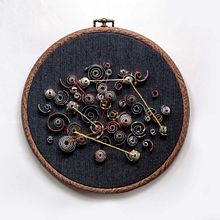 CONNECTIONS - DENIM & METAL SCRAPS DESIGN. Un progetto di Ricamo, Upc e cling di sanan282000 - 22.06.2021