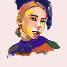 Self-portrait . Un proyecto de Ilustración tradicional de Johanna Toner - 13.11.2020