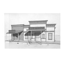 ARCHITECTURE IN THE WEST. Un proyecto de Ilustración tradicional, Dibujo, Ilustración digital y Dibujo digital de Jose Molina Rosillo - 22.06.2021