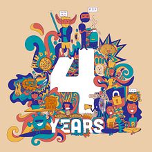 My project in Doodle-Style Vector Illustration course. Traditional illustration, Vector Illustration, and Digital Illustration project by annie Theodore - 02.10.2021