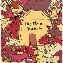 Mi Proyecto del curso: Ilustración vectorial con estilo doodle "Mascotas en pandemia" Ein Projekt aus dem Bereich Traditionelle Illustration, Vektorillustration und Digitale Illustration von mdhoz1 - 21.06.2021