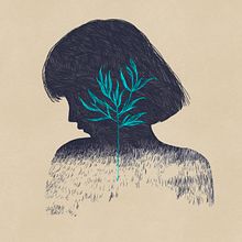 Never seek to tell thy love (illustrated poem). Un progetto di Illustrazione tradizionale e Disegno digitale di Valeria Araya - 22.06.2021