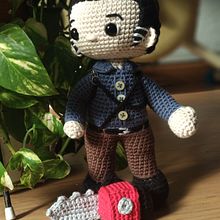 Ash Williams Amigurimi. Un proyecto de Crochet de Inés Callejón - 23.06.2021