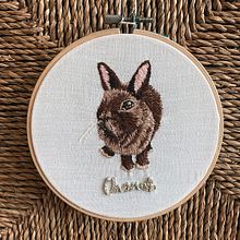 Mi Proyecto del curso: Needle painting para principiantes. Embroider, and Naturalistic Illustration project by ROSA G - 06.23.2021