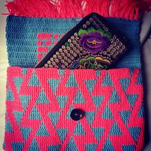 Bolso Crossbody en Tapestry Crochet. Un projet de Artisanat , et Créativité de Sue Anette Ramos - 23.06.2021