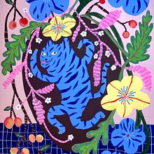 Artistic Illustration. Traditional illustration, Gouache Painting, Acr, lic Painting, and Botanical Illustration project by Yoyo Nasty - 06.23.2021