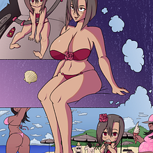 VACACIONES DE VERANO. Traditional illustration, Comic, Digital Illustration, Stor, telling, Narrative, and Manga project by Carlos Hipolito Hernandez Silva - 06.23.2021