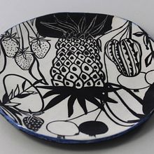 cerámica utilitaria estampada. Un progetto di Design, Ceramica e Illustrazione tradizionale di Carolina Pacini - 23.06.2021