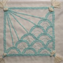 Mareas. Proyecto de cojin. Embroider, and Decoration project by Rosalinda Rojano - 06.23.2021