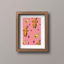 Mi Proyecto del curso: Ilustración vectorial de patrones desde cero. Design, Traditional illustration, Pattern Design, and Printing project by Marco Gomez Perotti - 06.23.2021