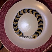 Mon projet du cours : Création de bijoux textiles. Un projet de Artisanat, Design de bijoux, Art textile , et Design  de edith_waldung - 23.06.2021