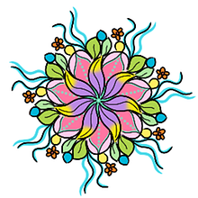 Mandala. Un projet de Illustration numérique , et Dessin de sofi_kornejon - 19.06.2021
