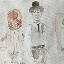 Mon projet du cours : Sketching artistique à l’aquarelle : osez exprimer vos idées. Watercolor Painting, and Sketchbook project by Anne Marsan - 06.20.2021