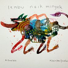 Ruang Lakar Ein Projekt aus dem Bereich Bildende Künste, Design, Traditionelle Illustration, Skizzenentwurf, Gouachemalerei und Sketchbook von Khairulsani Ismail - 24.06.2021