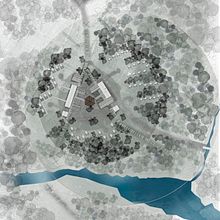 Camping en Cochamó . Un progetto di ArchVIZ, Architettura e Graphic design di María Cilveti - 25.12.2016