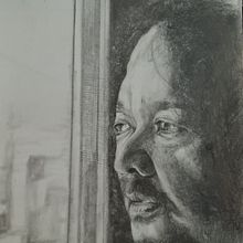 My project in Realistic Portrait with Graphite Pencil course. Traditional illustration, Fine Arts, Sketching, Pencil Drawing, Drawing, Portrait Drawing, Realistic Drawing, Artistic Drawing, and Figure Drawing project by Mark Romaraog - 06.24.2021
