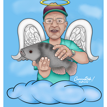 Ilustração Amigo Pescador. Un progetto di Illustrazione tradizionale di Carlos Robaert - 23.06.2021