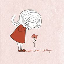 Red flower Joy. Un proyecto de Ilustración tradicional, Diseño de personajes, Animación de personajes, Animación 2D, Ilustración digital y Dibujo digital de Heidi Booysen - 25.06.2021